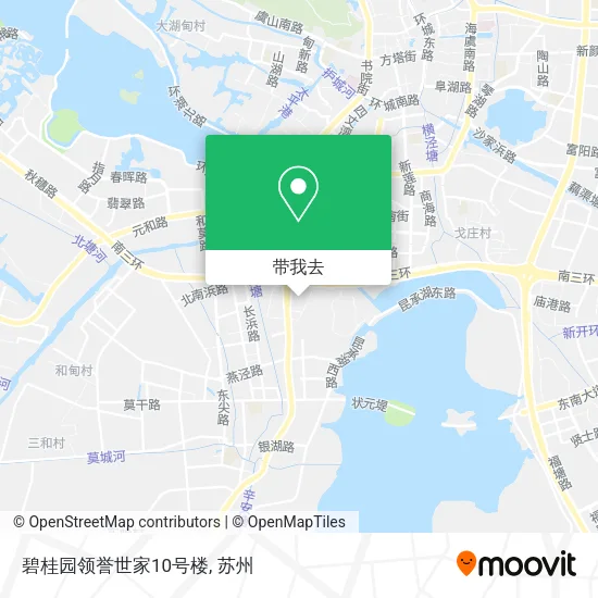 碧桂园领誉世家10号楼地图
