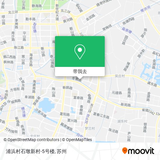 浦浜村石墩新村-5号楼地图