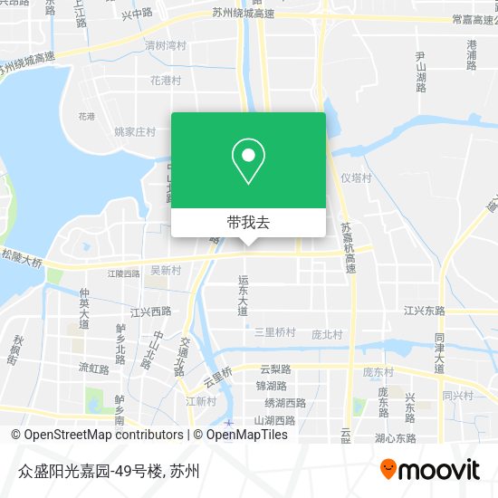 众盛阳光嘉园-49号楼地图
