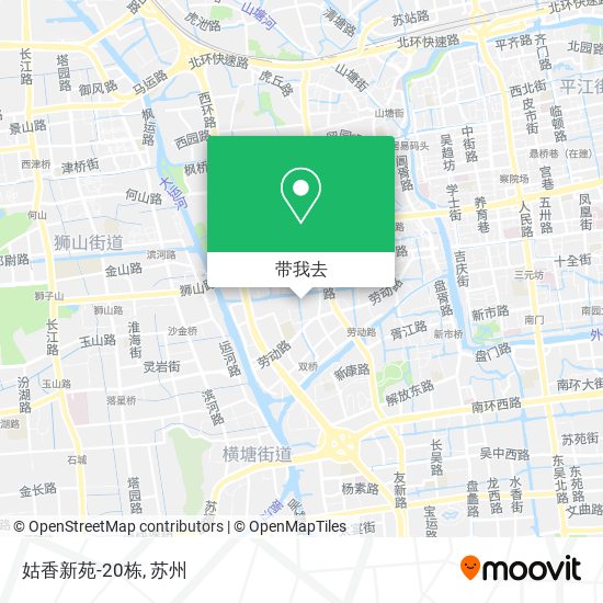 姑香新苑-20栋地图