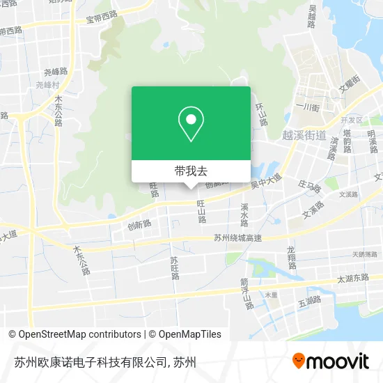 苏州欧康诺电子科技有限公司地图