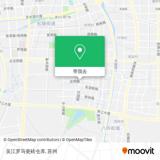 吴江罗马瓷砖仓库地图