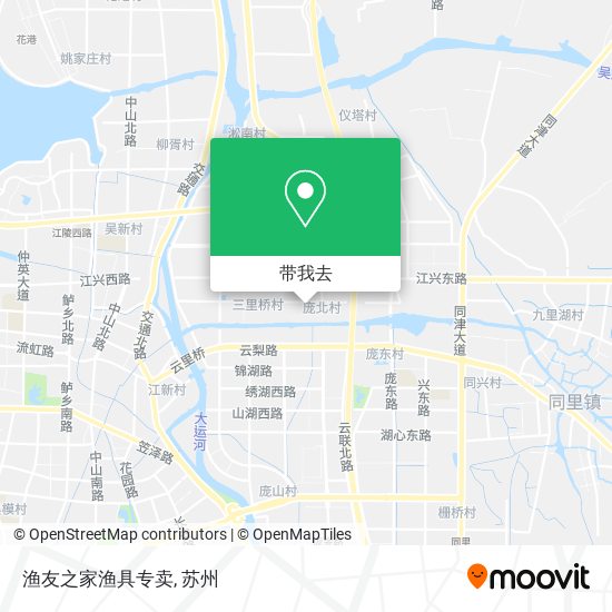 渔友之家渔具专卖地图