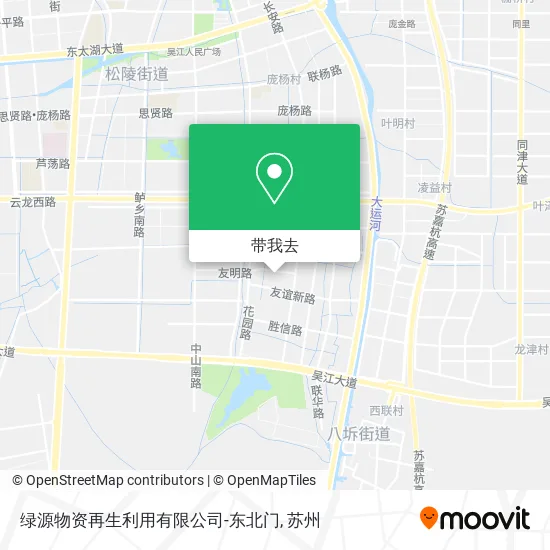 绿源物资再生利用有限公司-东北门地图