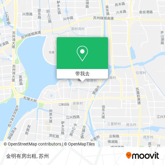 金明有房出租地图