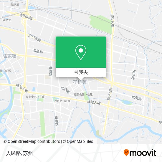 人民路地图