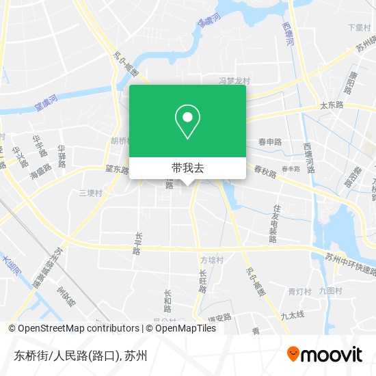 东桥街/人民路(路口)地图