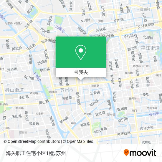海关职工住宅小区1幢地图