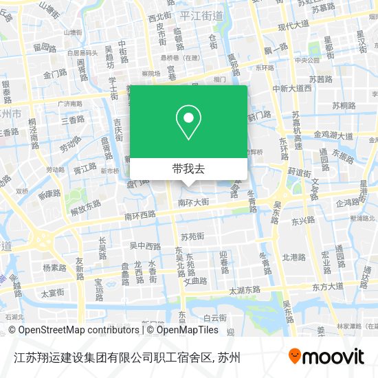 江苏翔运建设集团有限公司职工宿舍区地图