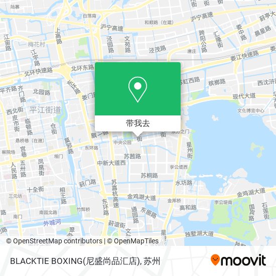 BLACKTIE BOXING(尼盛尚品汇店)地图