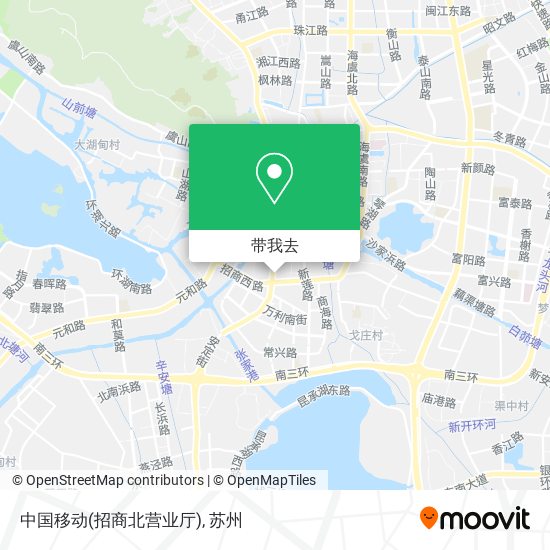 中国移动(招商北营业厅)地图