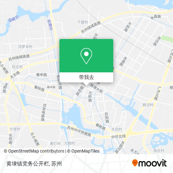黄埭镇党务公开栏地图