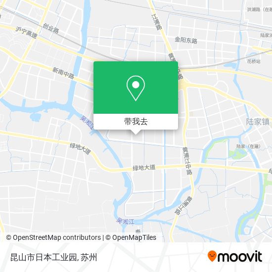 昆山市日本工业园地图
