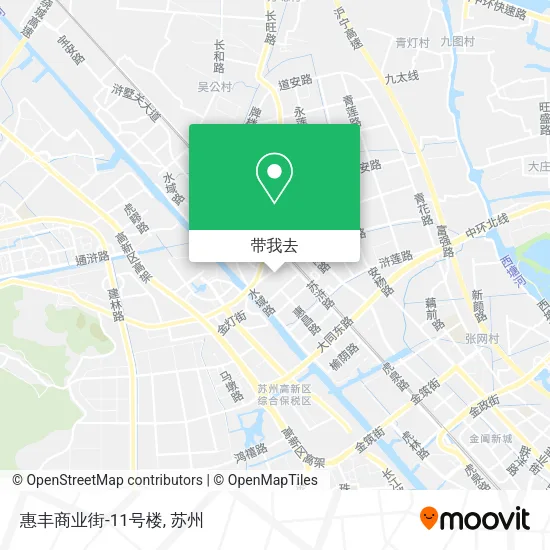 惠丰商业街-11号楼地图