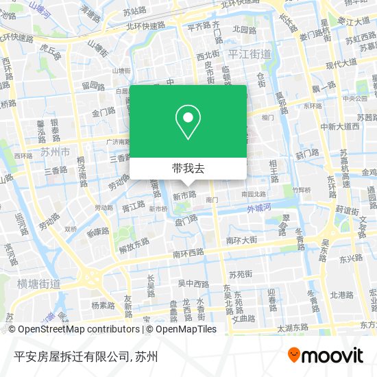 平安房屋拆迁有限公司地图