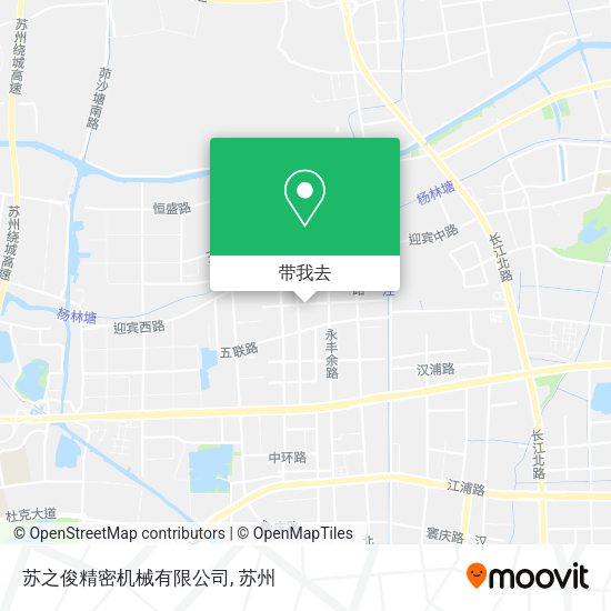 苏之俊精密机械有限公司地图
