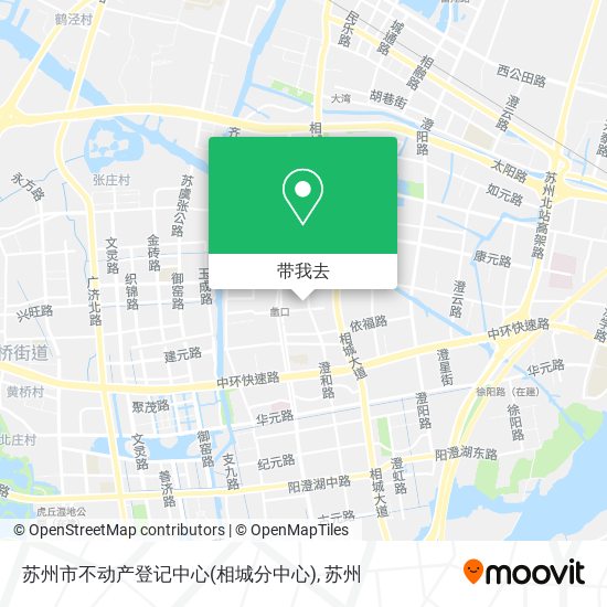 苏州市不动产登记中心(相城分中心)地图