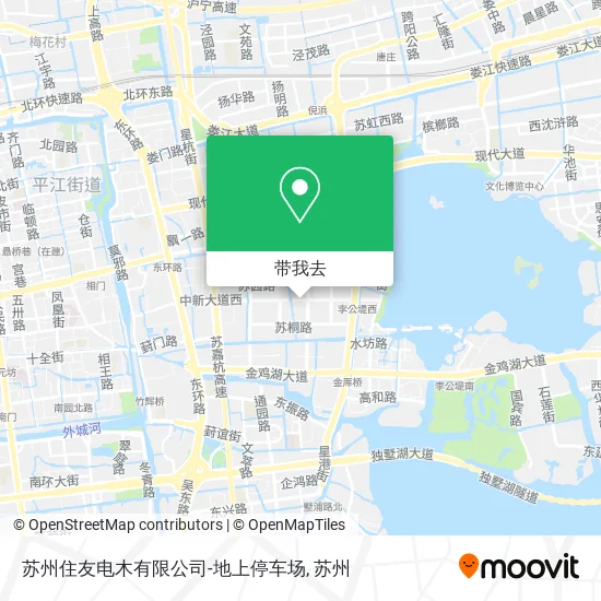 苏州住友电木有限公司-地上停车场地图