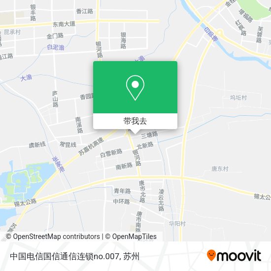 中国电信国信通信连锁no.007地图