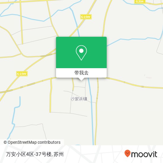 万安小区4区-37号楼地图