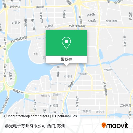 群光电子苏州有限公司-西门地图