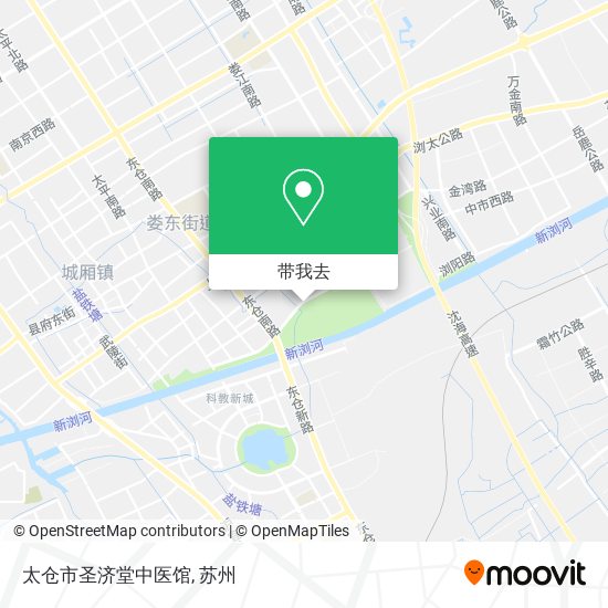 太仓市圣济堂中医馆地图
