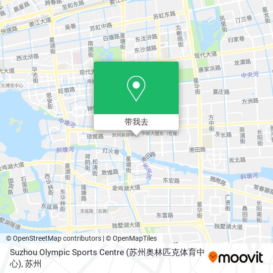 Suzhou Olympic Sports Centre (苏州奥林匹克体育中心)地图