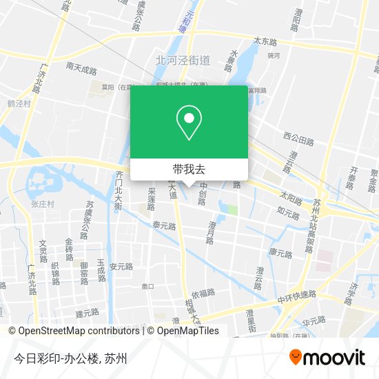 今日彩印-办公楼地图