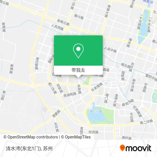 清水湾(东北1门)地图