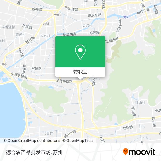 德合农产品批发市场地图