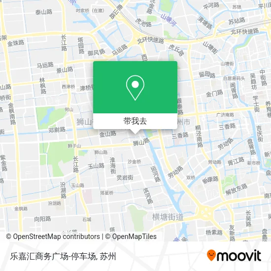 乐嘉汇商务广场-停车场地图