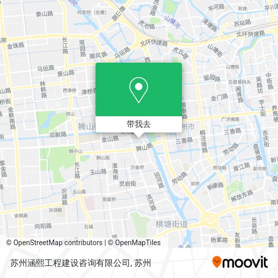 苏州涵熙工程建设咨询有限公司地图