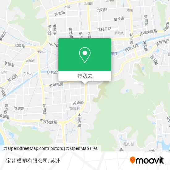 宝莲模塑有限公司地图