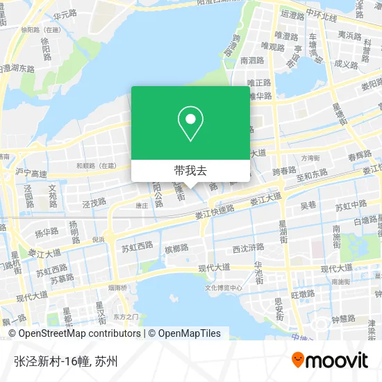 张泾新村-16幢地图