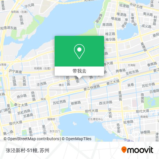 张泾新村-51幢地图