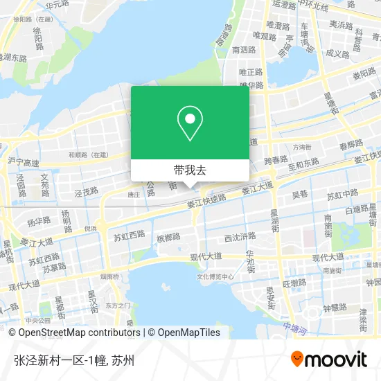 张泾新村一区-1幢地图