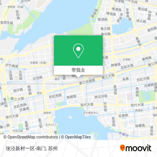 张泾新村一区-南门地图