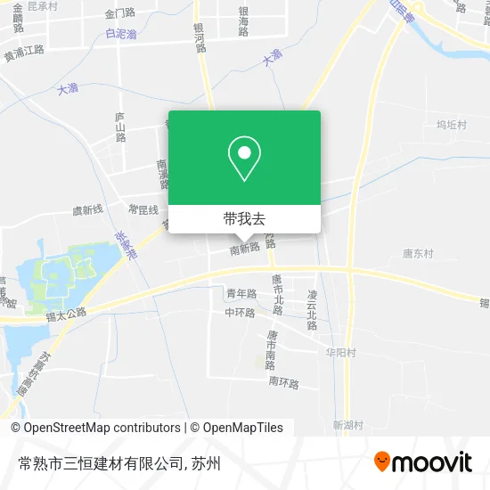 常熟市三恒建材有限公司地图