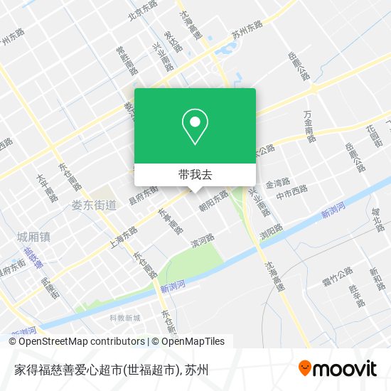 家得福慈善爱心超市(世福超市)地图