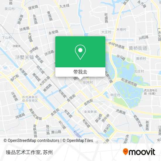 臻品艺术工作室地图