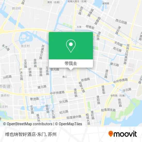 维也纳智好酒店-东门地图