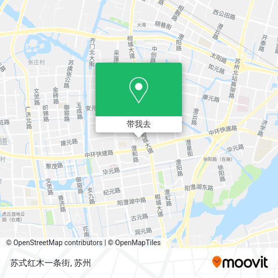 苏式红木一条街地图
