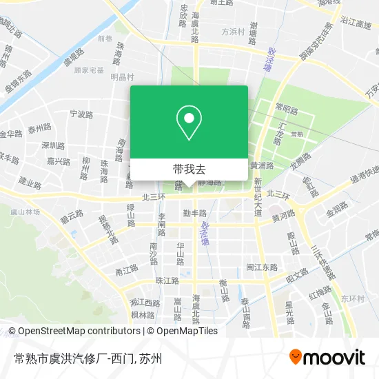 常熟市虞洪汽修厂-西门地图