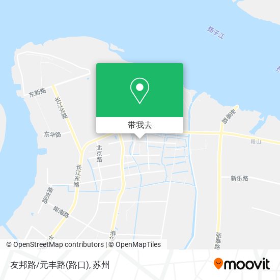 友邦路/元丰路(路口)地图