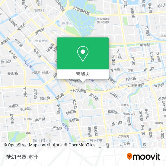 梦幻巴黎地图