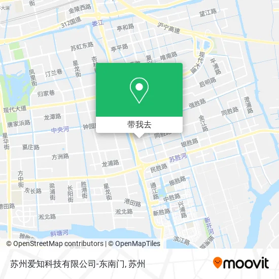 苏州爱知科技有限公司-东南门地图