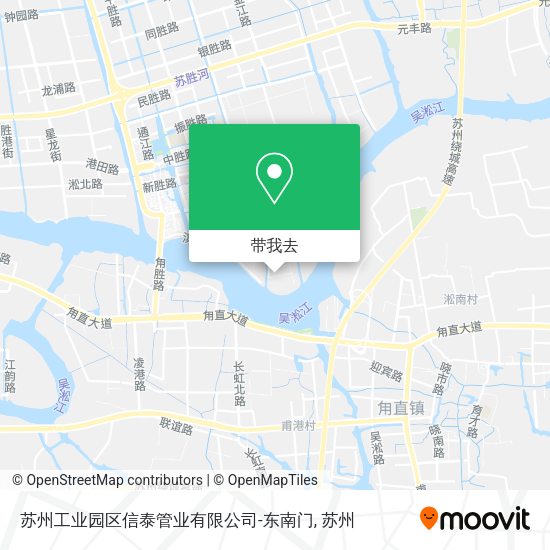 苏州工业园区信泰管业有限公司-东南门地图