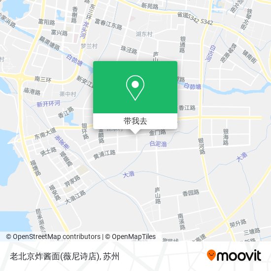 老北京炸酱面(薇尼诗店)地图