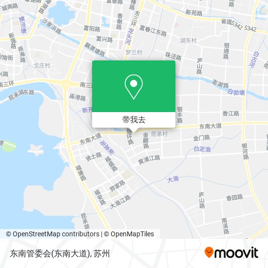 东南管委会(东南大道)地图