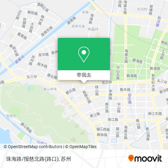 珠海路/报慈北路(路口)地图